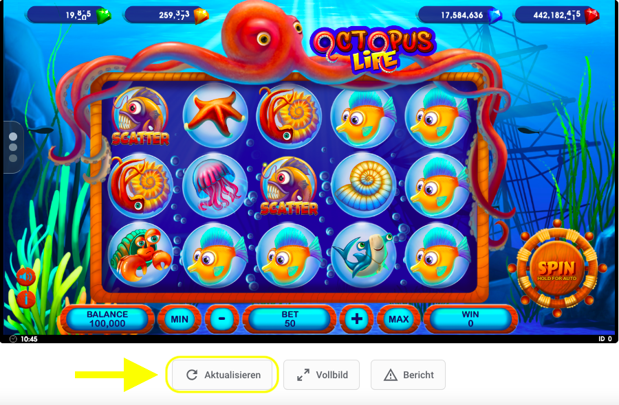 Octopus Life Guthaben Aktualisieren