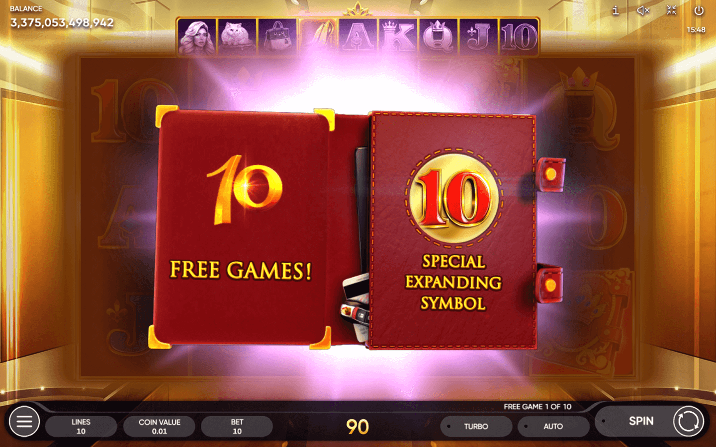 Free Slot Game book of lady