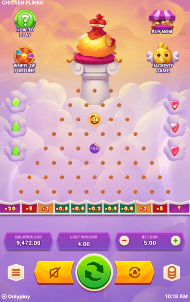 onlyplay chicken plinko