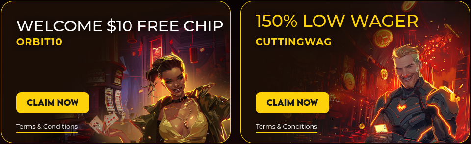 orbit spins casino welcome promotions