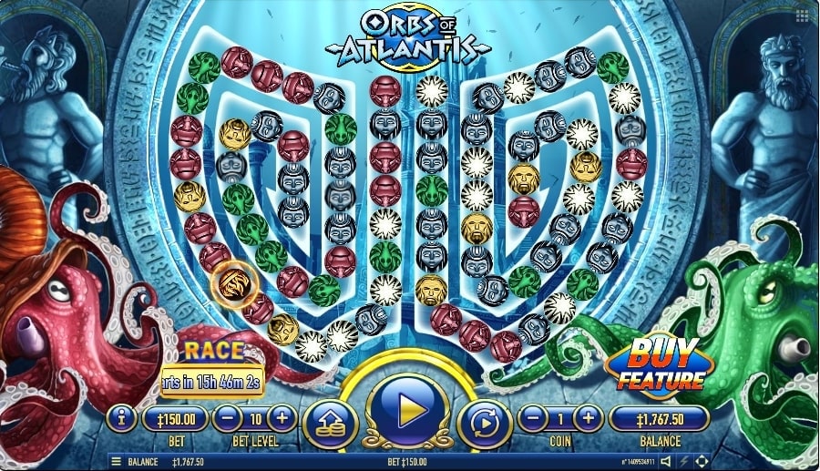 Orbs of Atlantis Slot Game