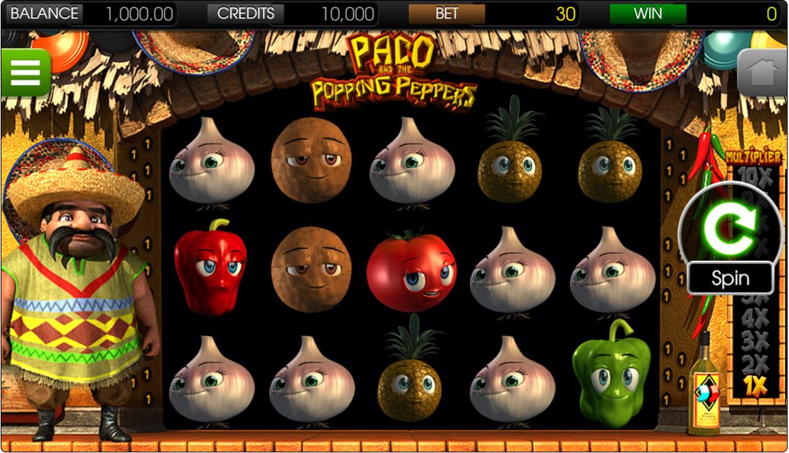 Paco and the Popping Peppers Slot Game