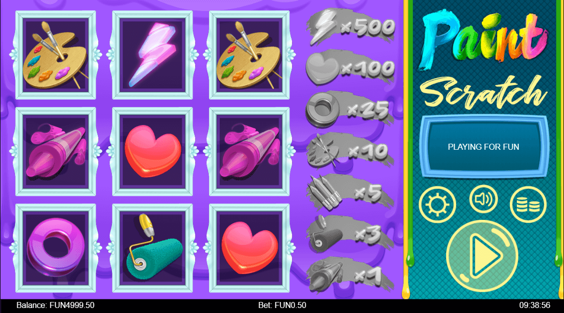 paint scratch reveal