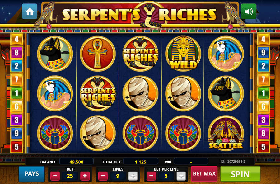 parlay serpent riches