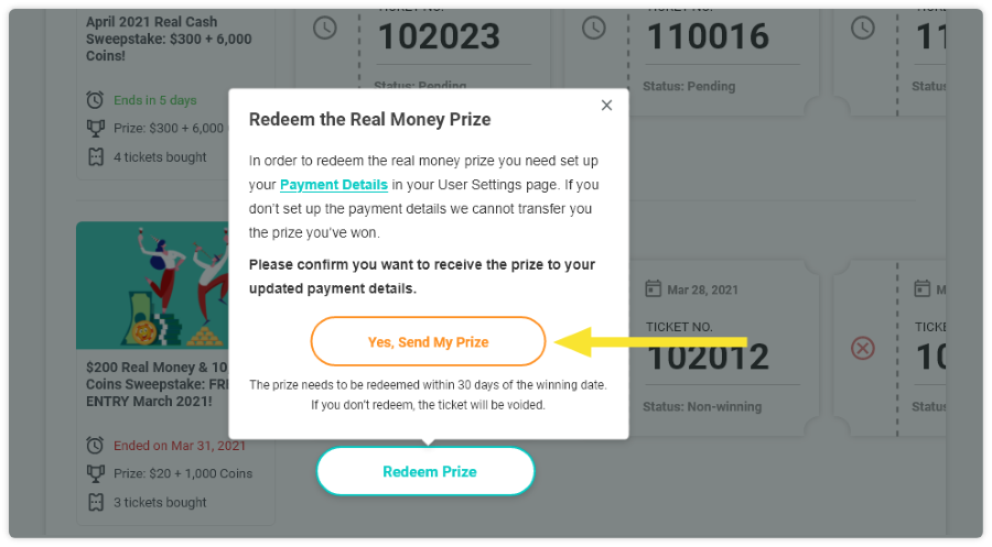 Payment Details Are Completed