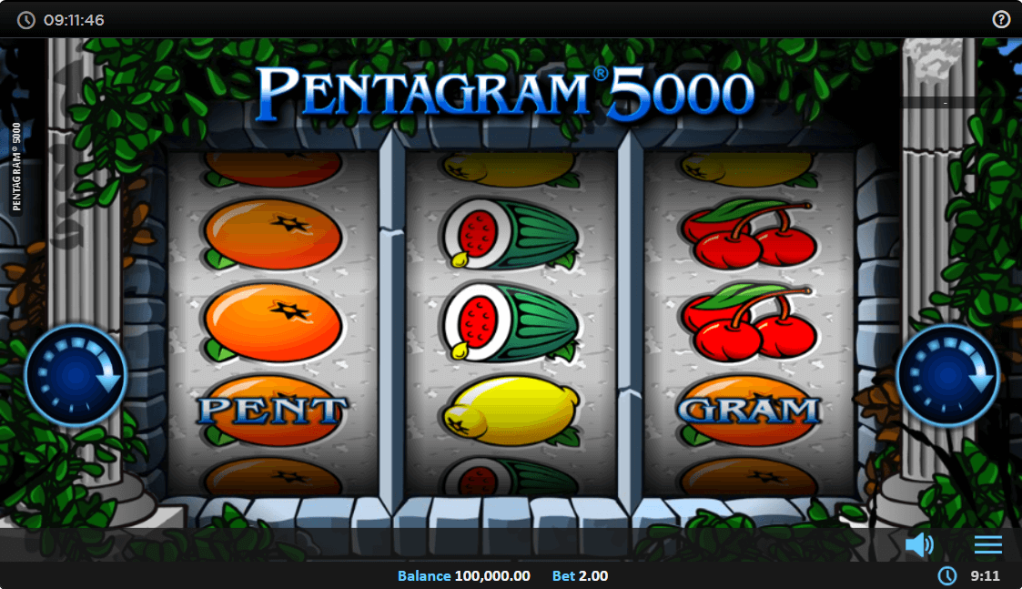 Pentagram 5000 Online Slot Game Features