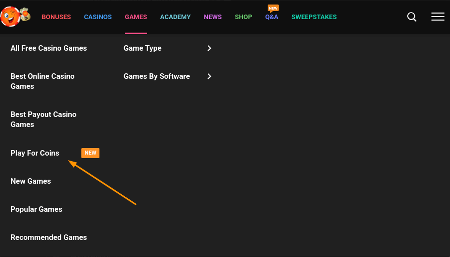play for coins point