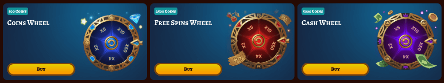 playjonny casino wheels