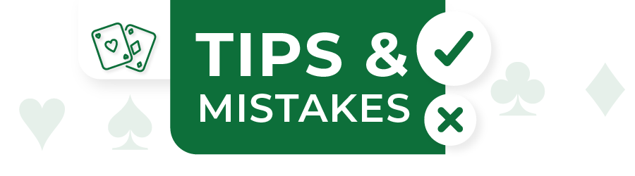 poker tips and mistake