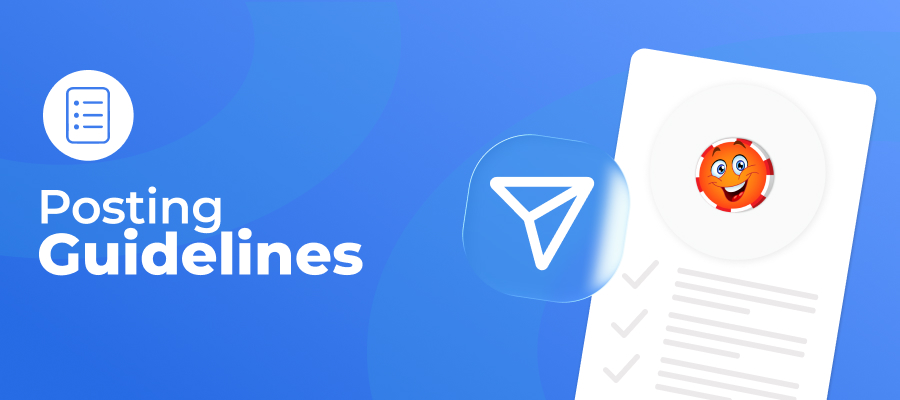 Posting Guidelines Help Center EN