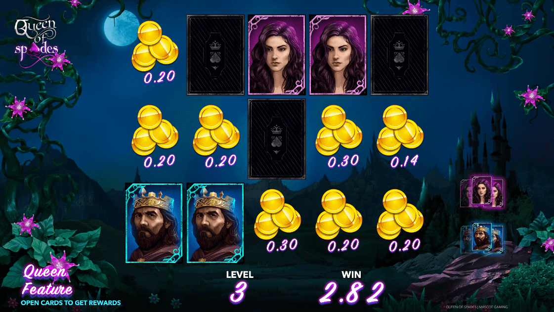 Queen of Spades Online Slot Game Features