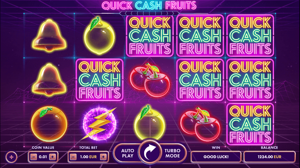 Quick Cash Fruits Online Slot Game Features