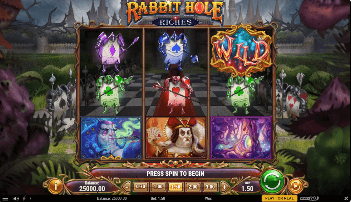 Rabbit Hole Riches Online Game Features