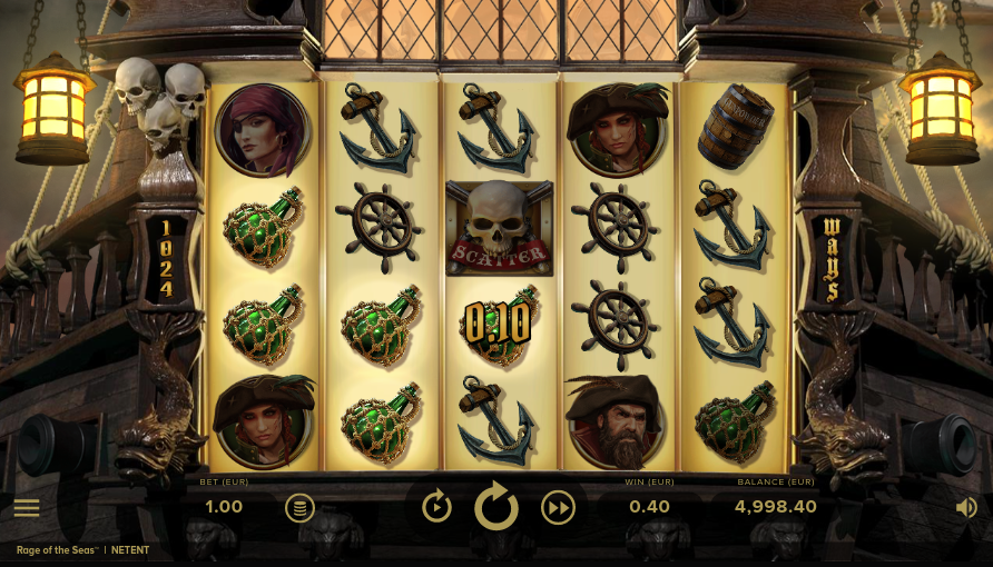 Rage Of The Seas Slot Game
