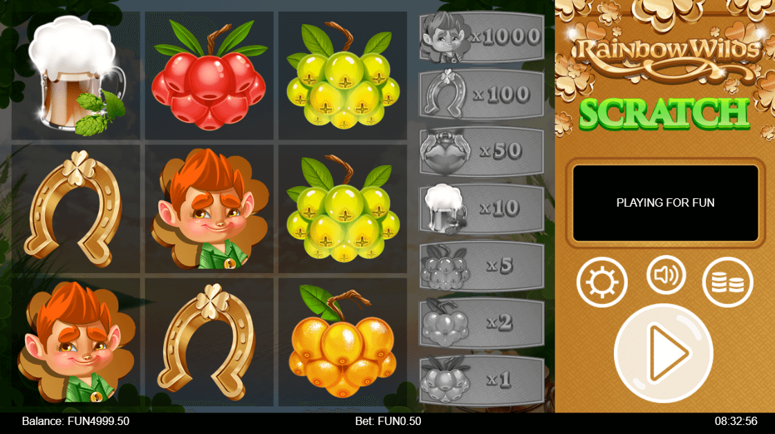 rainbow wilds scratch reveal