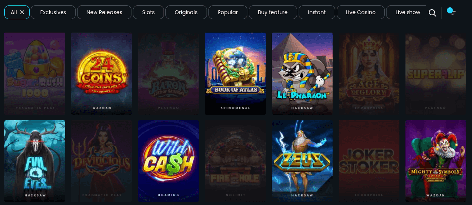 rakebit casino games