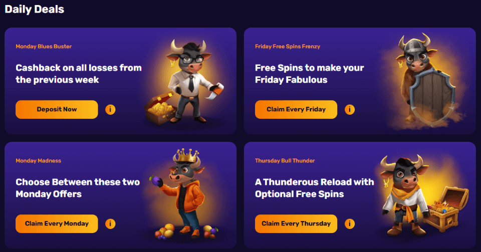 raze casino daily deals
