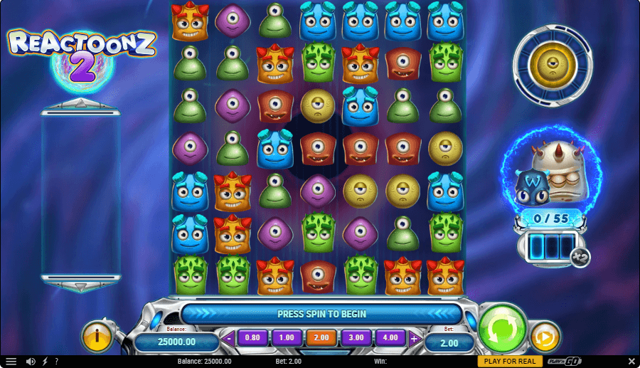  Reactoonz 2 Online Slot Game Features
