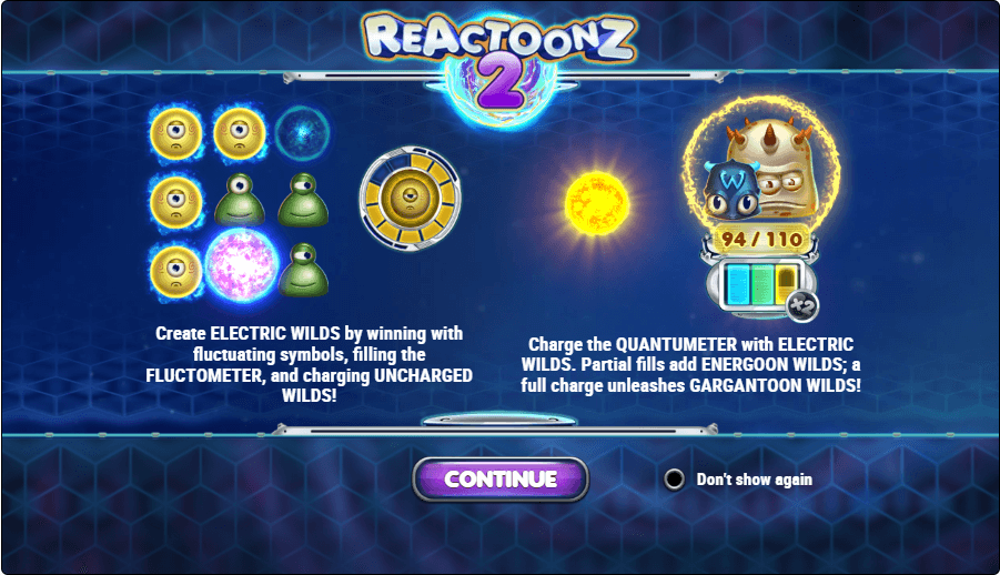  Reactoonz 2 Online Slot Game Reels