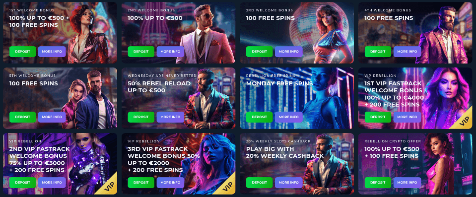 rebellion casino promotions