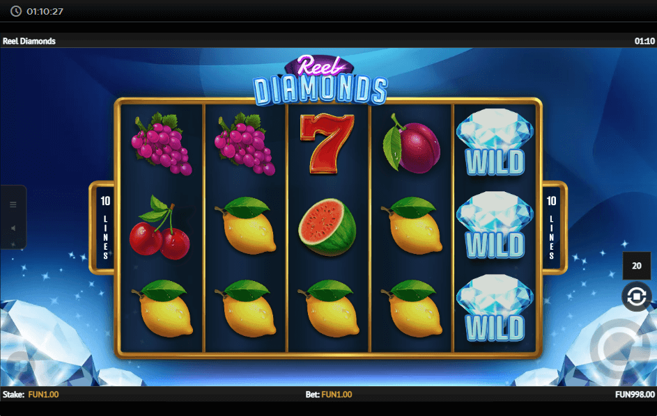 reel diamonds wild