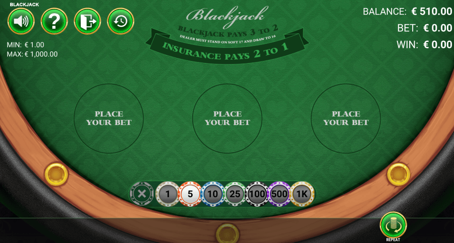reevo blackjack