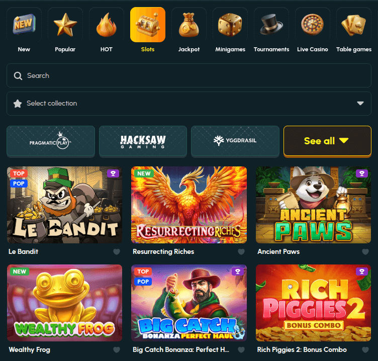 richville casino library