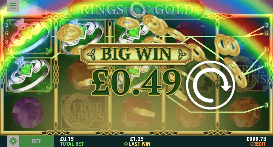 rings o gold win