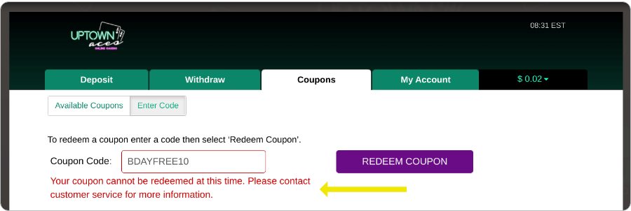 Riscatto non Riuscito