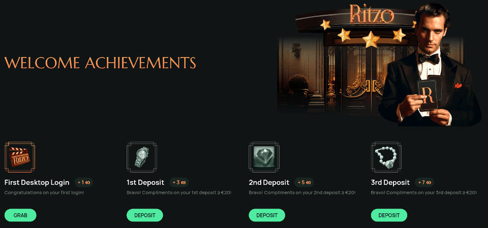 Den dovne vej til Ritzo Casino