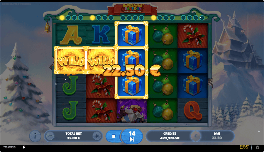 Robo Santas' Factory Online Slot Game Bonus