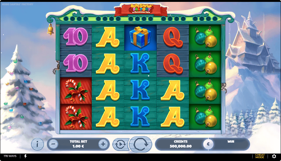 Robo Santas' Factory Online Slot Game Features
