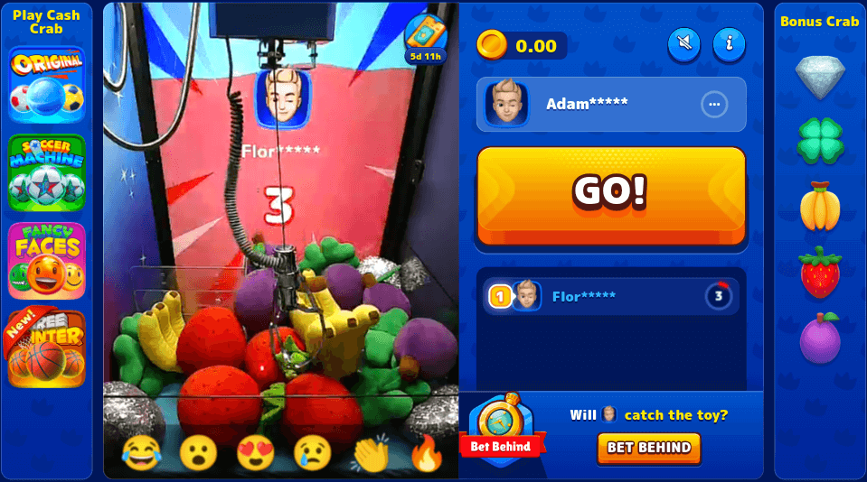 robocat casino bonus crab