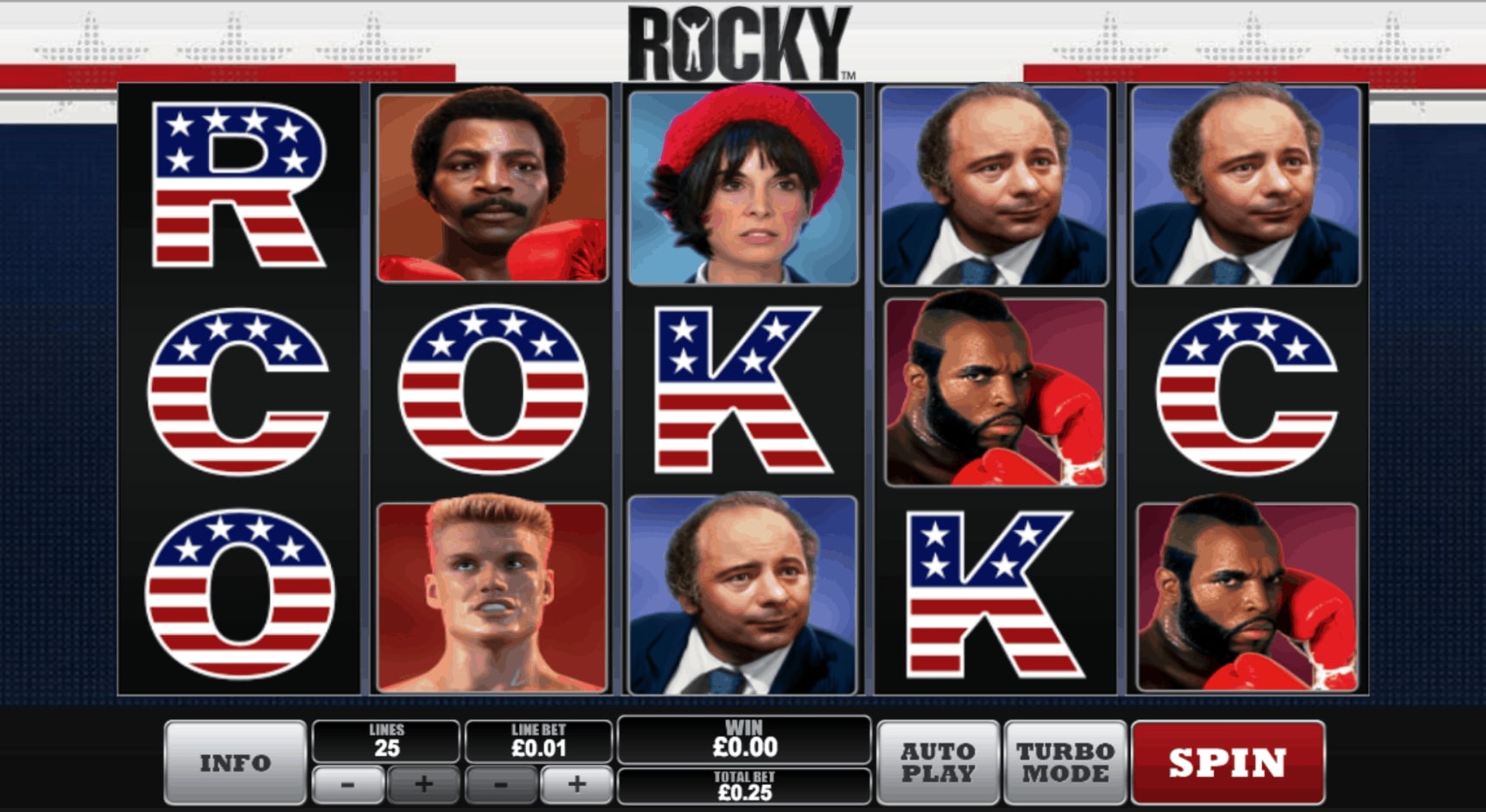rocky slot game playtech