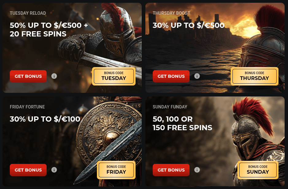 rollero casino weekly offers