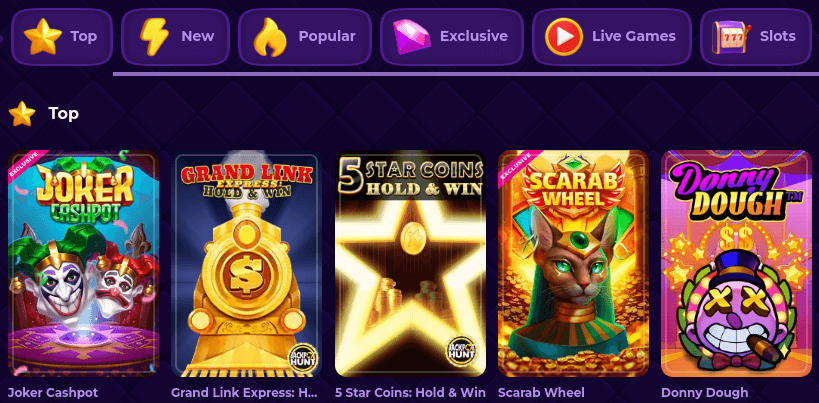 royal game casino games