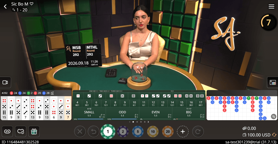 sa gaming sic bo