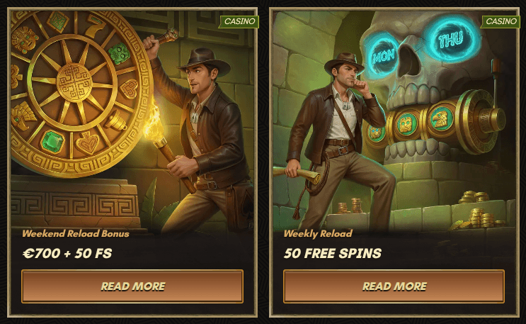 Sankra Casino Weekly Offers Screenshot
