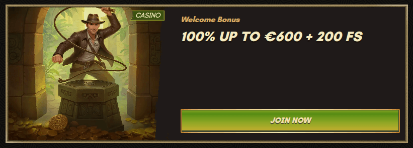 Sankra Casino Welcome Offer Screenshot