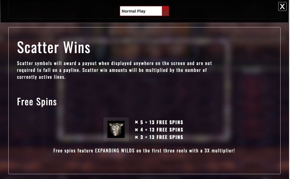 Scary Rich 2 Slot Feature