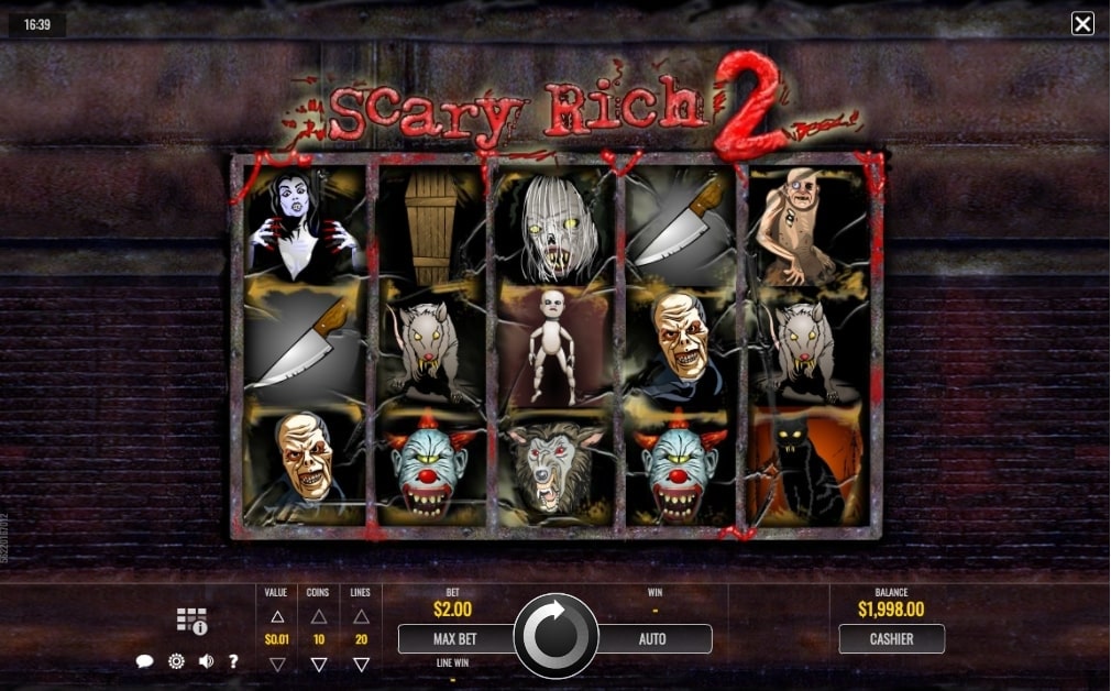 Scary Rich 2 Slot Reels