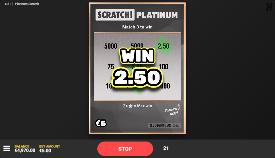 Scratch Platinum