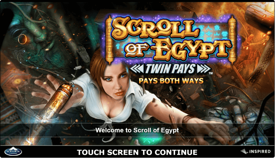 Scroll of Egypt Online Slot Game Intro