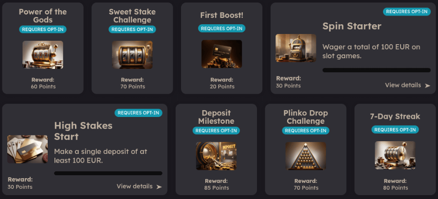 sevenplay casino challenges