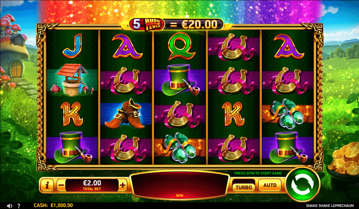 Shake Shake Leprechaun Online Slot Game Features