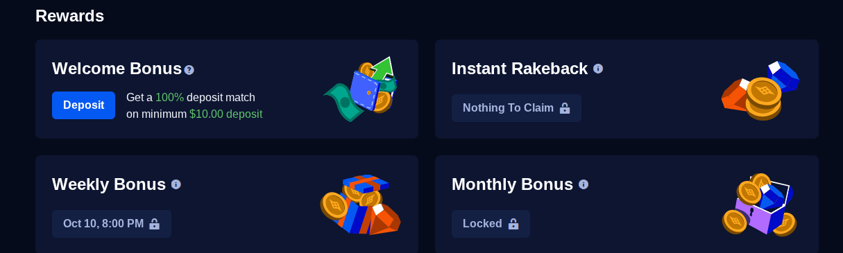 shock casino loyalty program