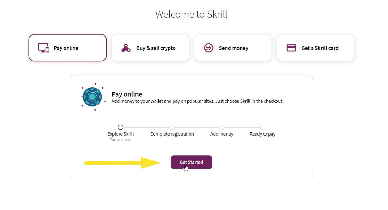 Skrill Pay Online