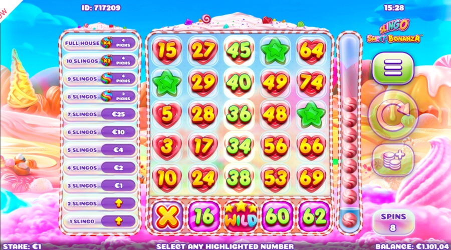 slingo originals sweet bonanza game