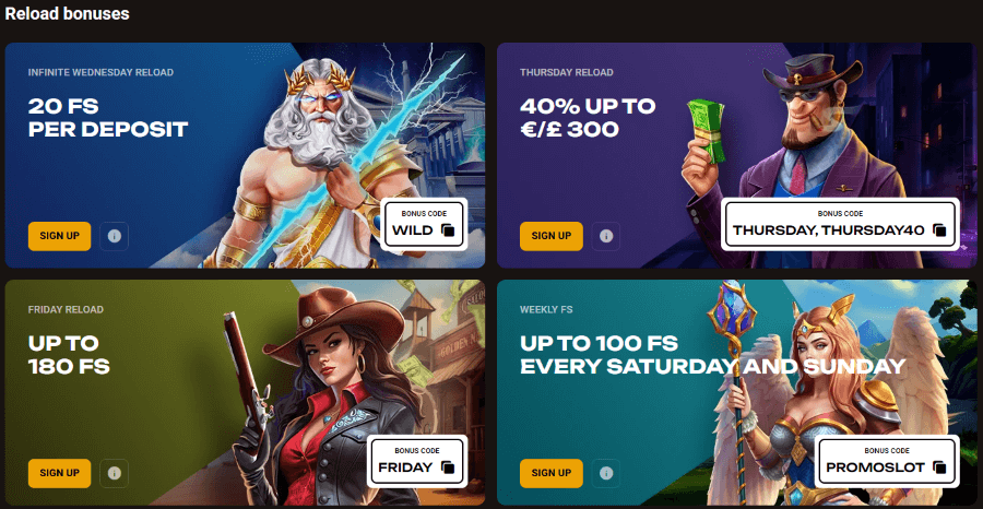 slotlair casino additional bonuses