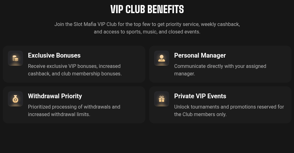 slotmafia casino vip club